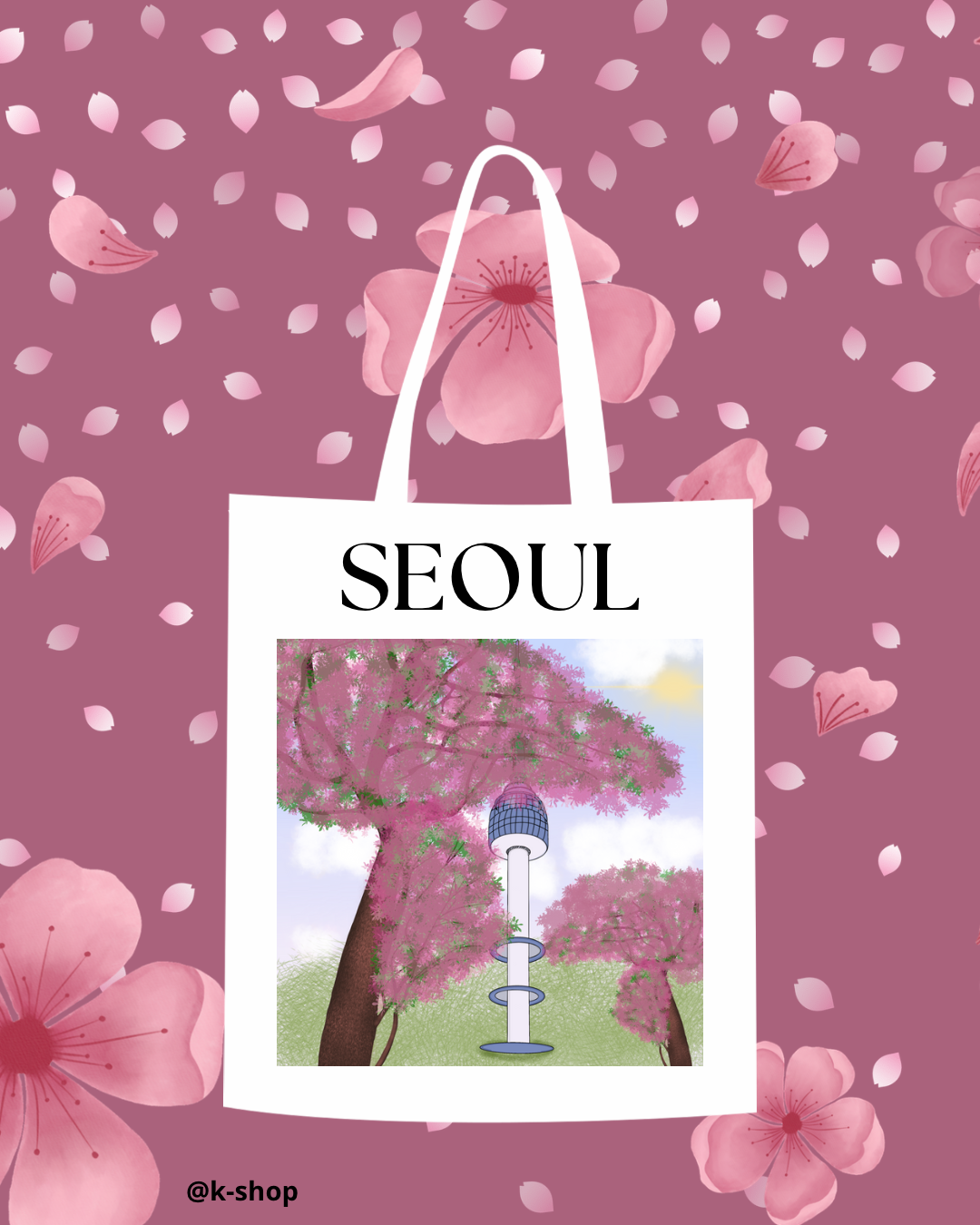 Tote bag Corée du Sud