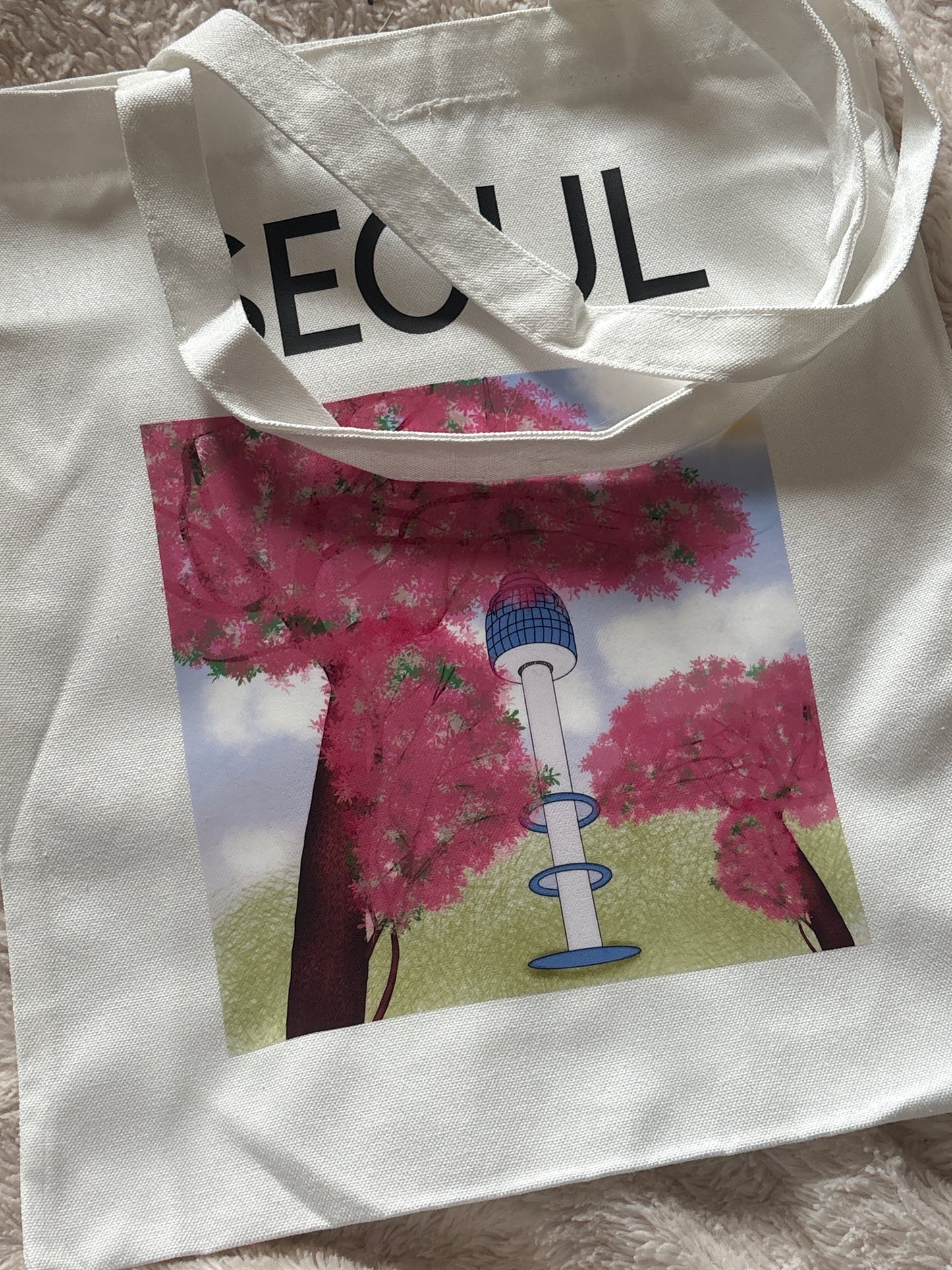 Tote bag Corée du Sud