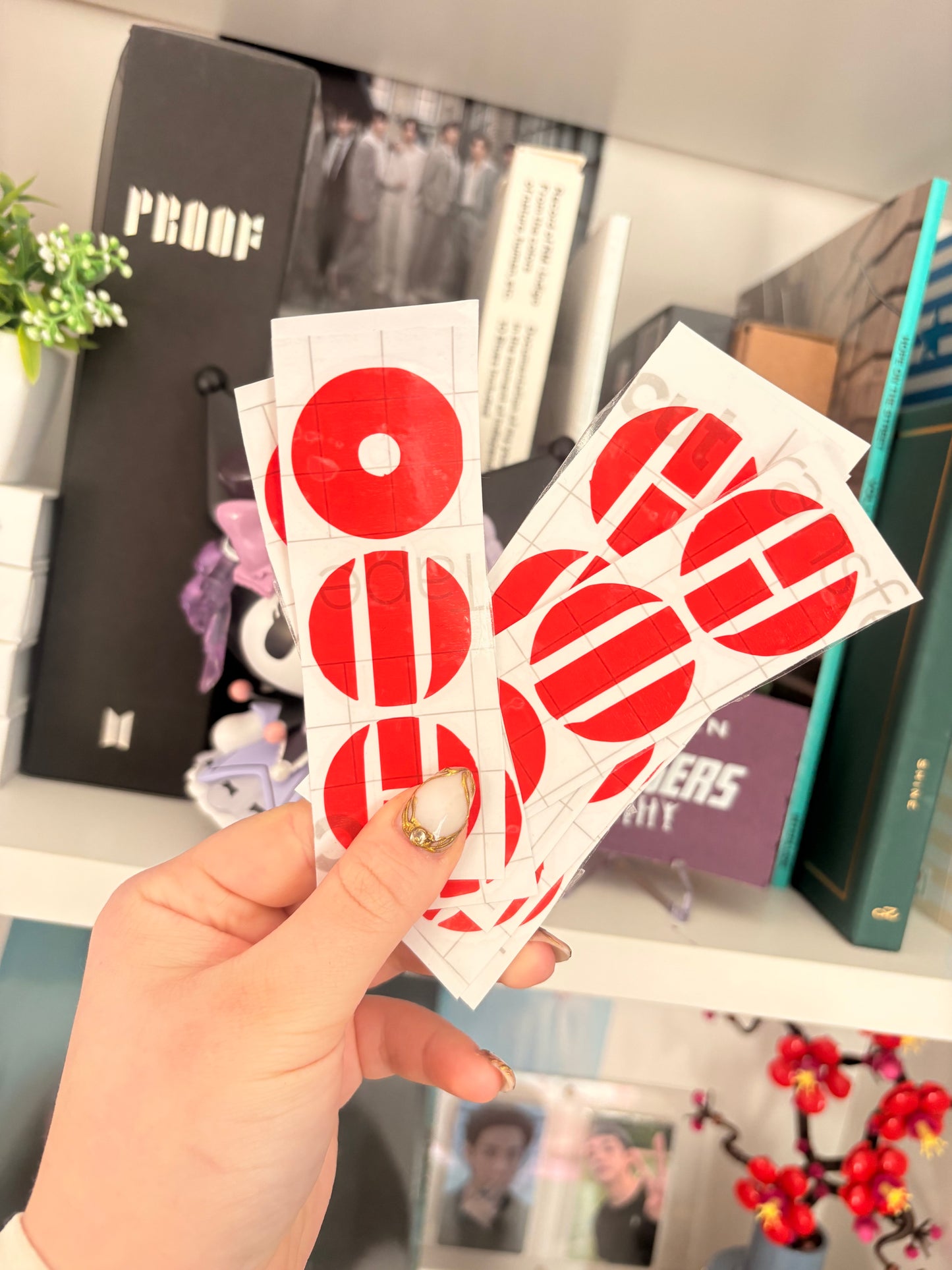 Stickers à lightstick BTS