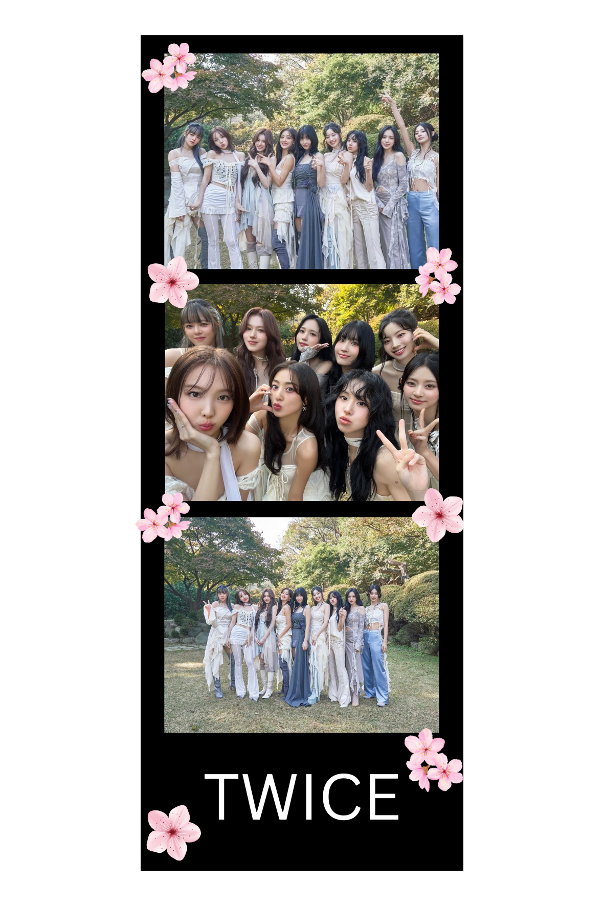Polaroïd groupe Twice
