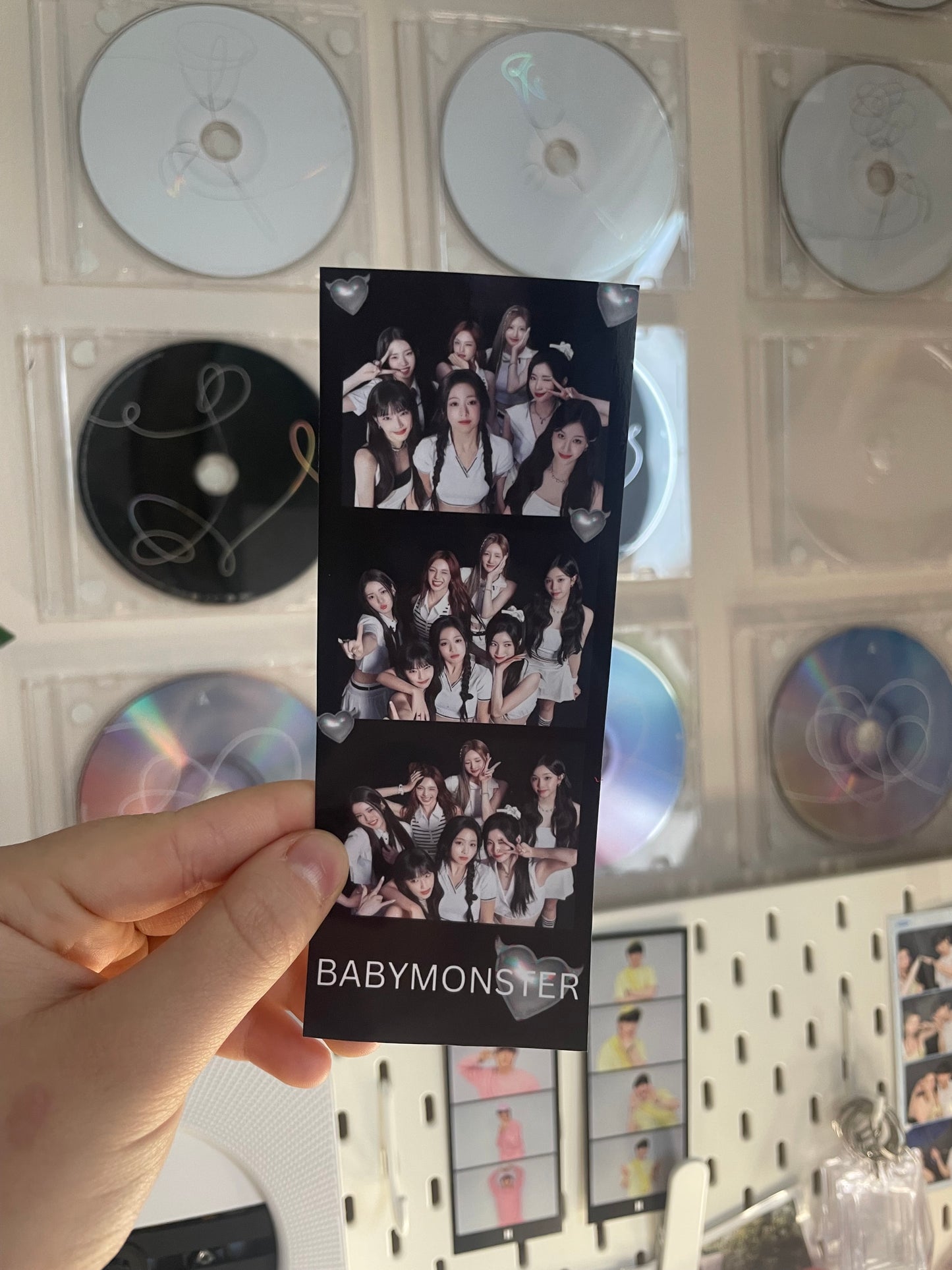 Polaroïd groupe BabyMonster