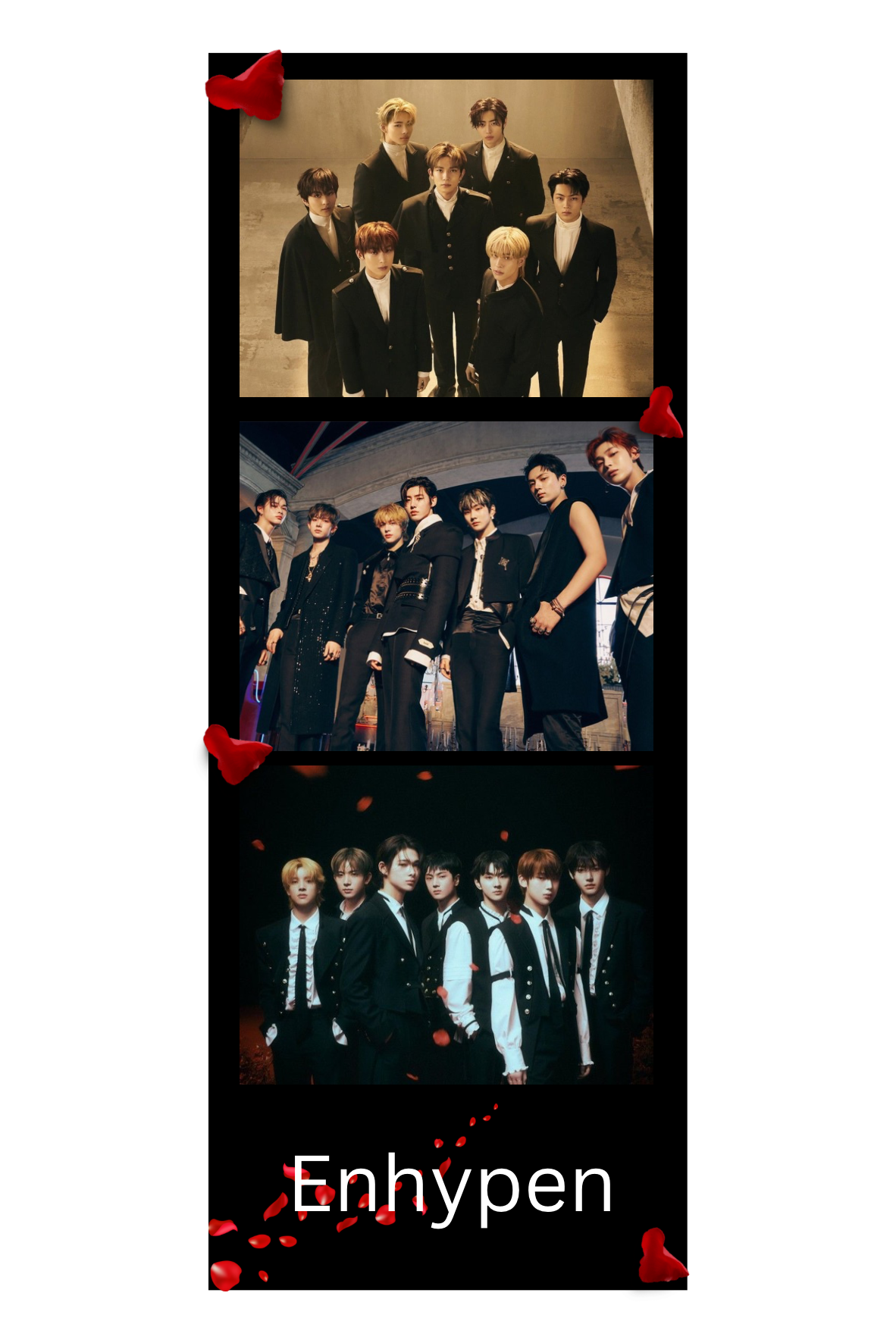Polaroïd Enhypen Groupe