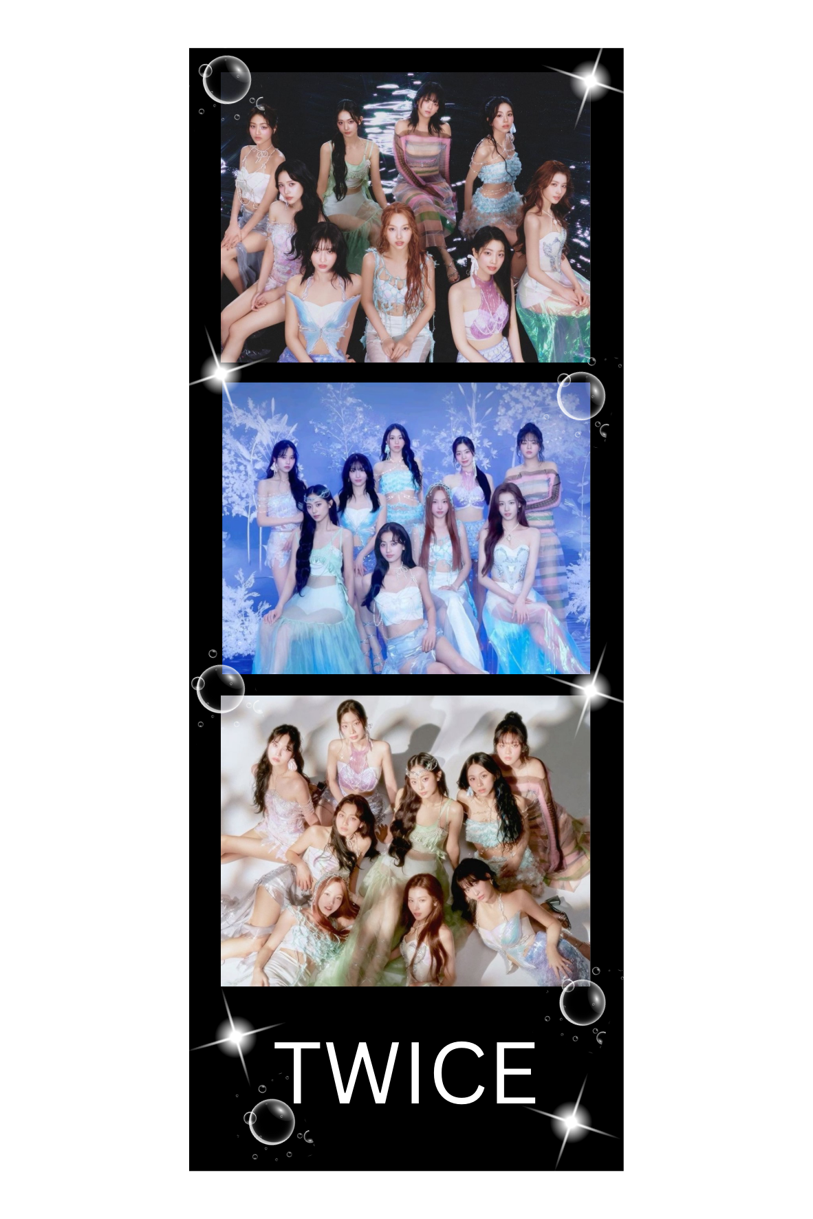 Polaroïd groupe Twice