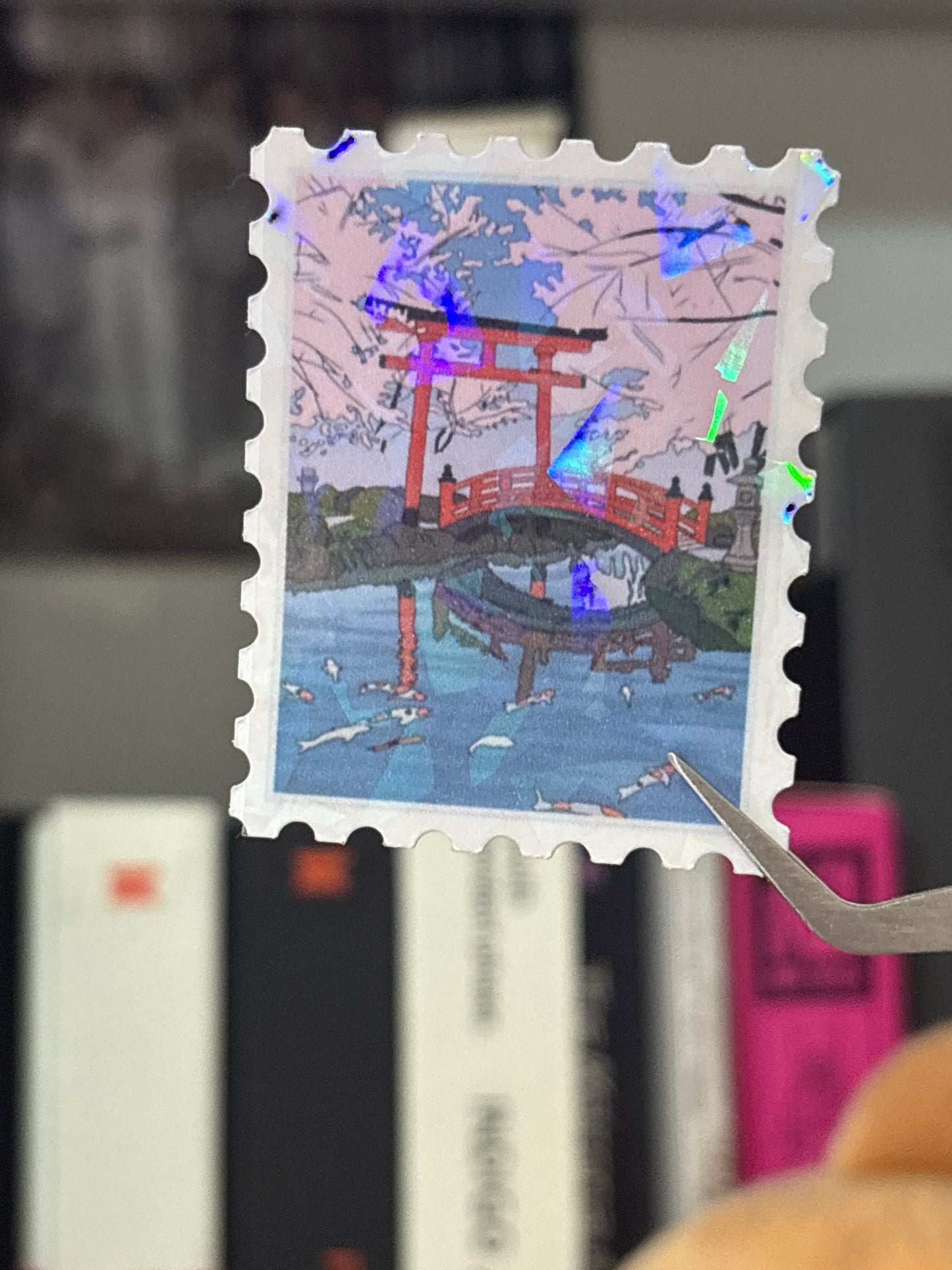 Stickers holographique