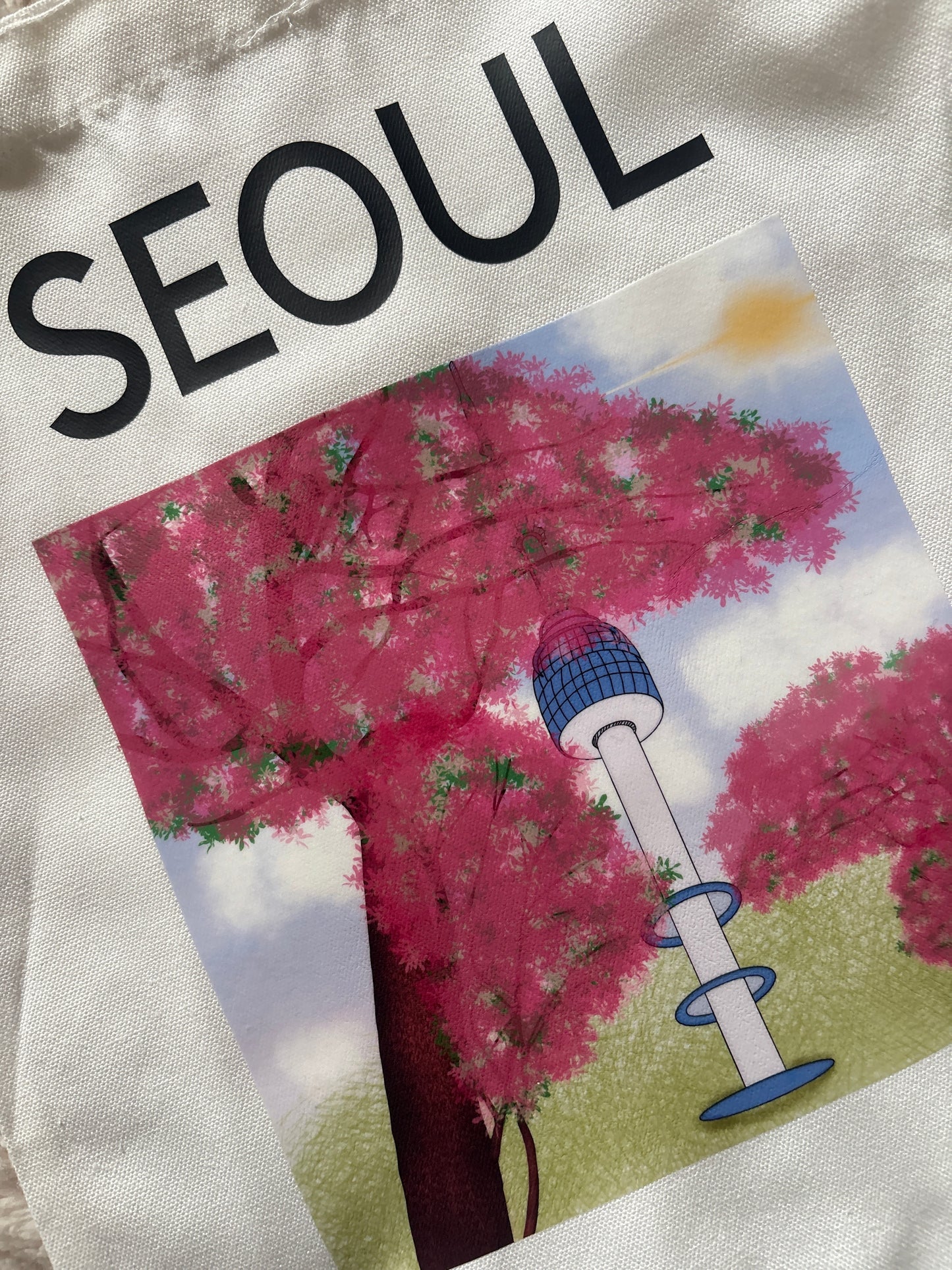 Tote bag Corée du Sud