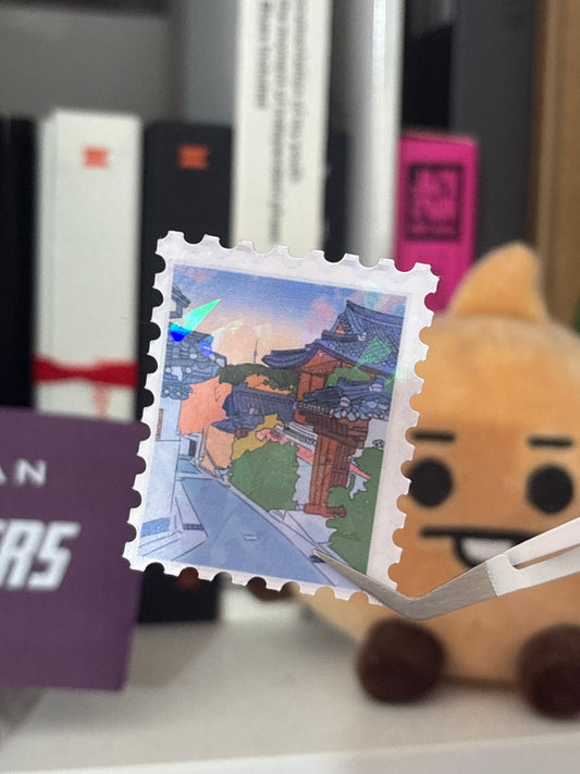 Stickers holographique défaut