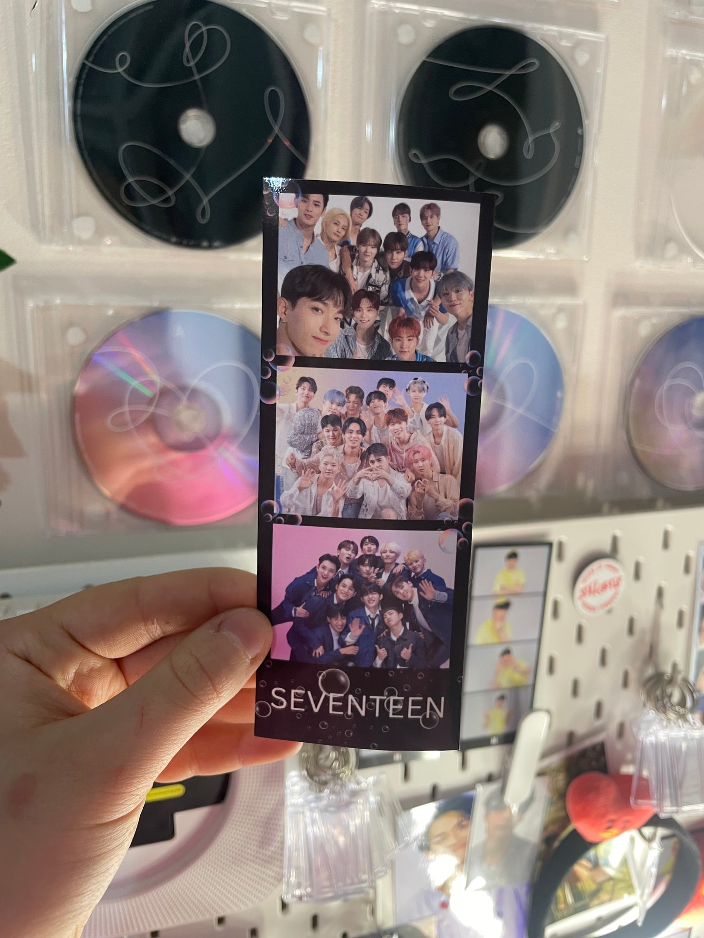 Polaroïd groupe Seventeen