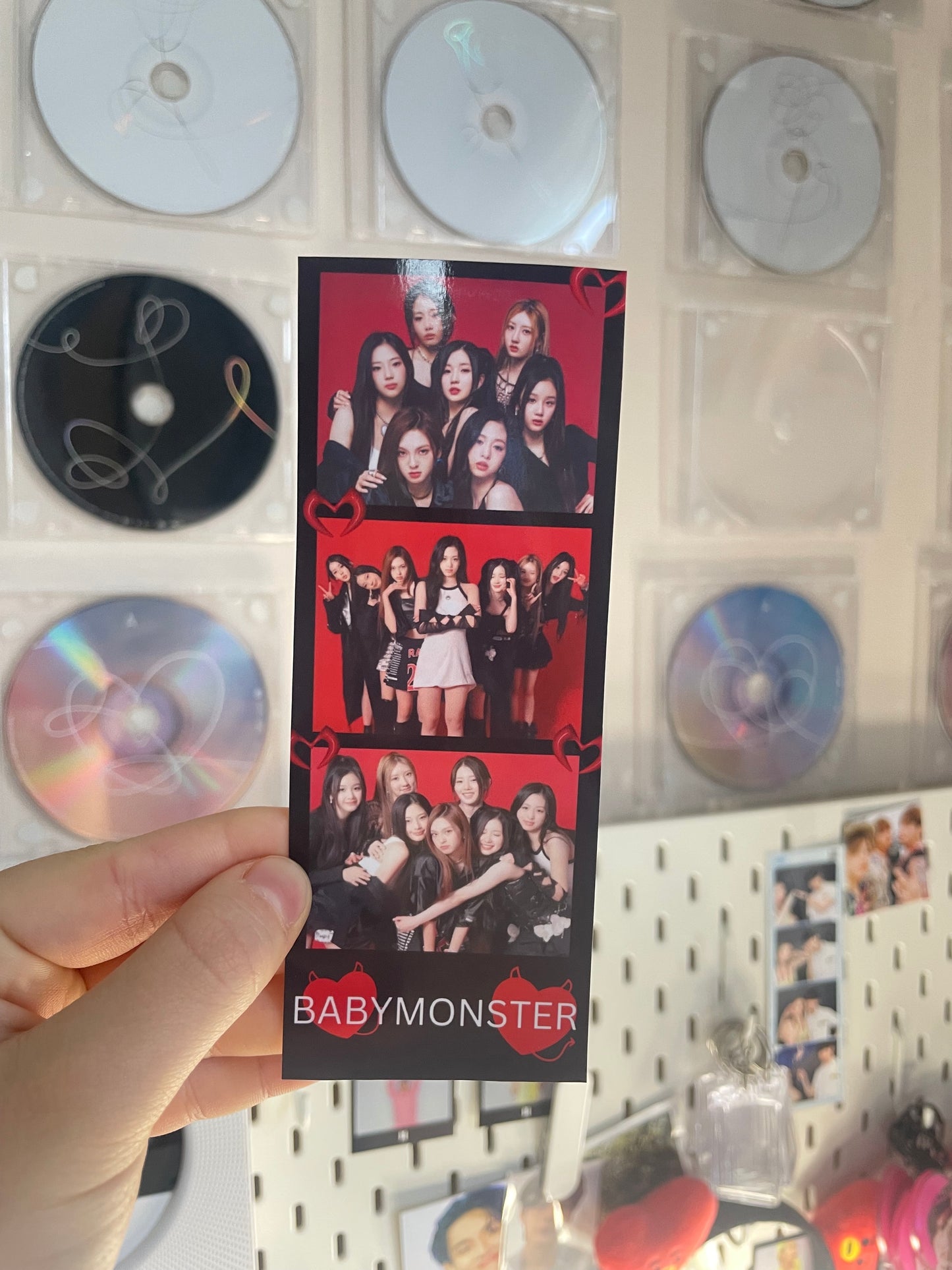 Polaroïd groupe BabyMonster