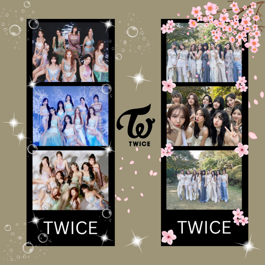 Polaroïd groupe Twice