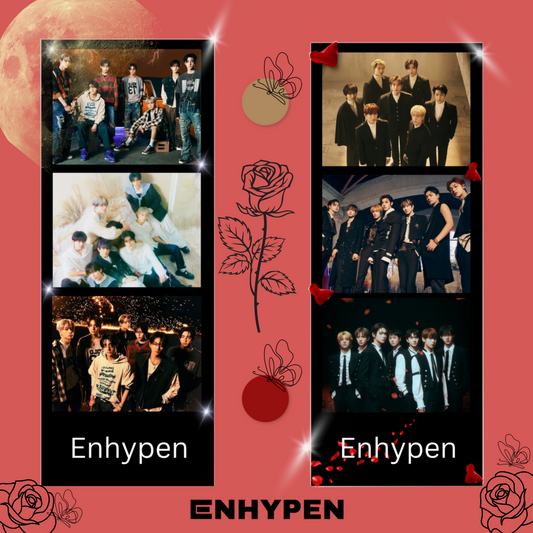 Polaroïd Enhypen Groupe