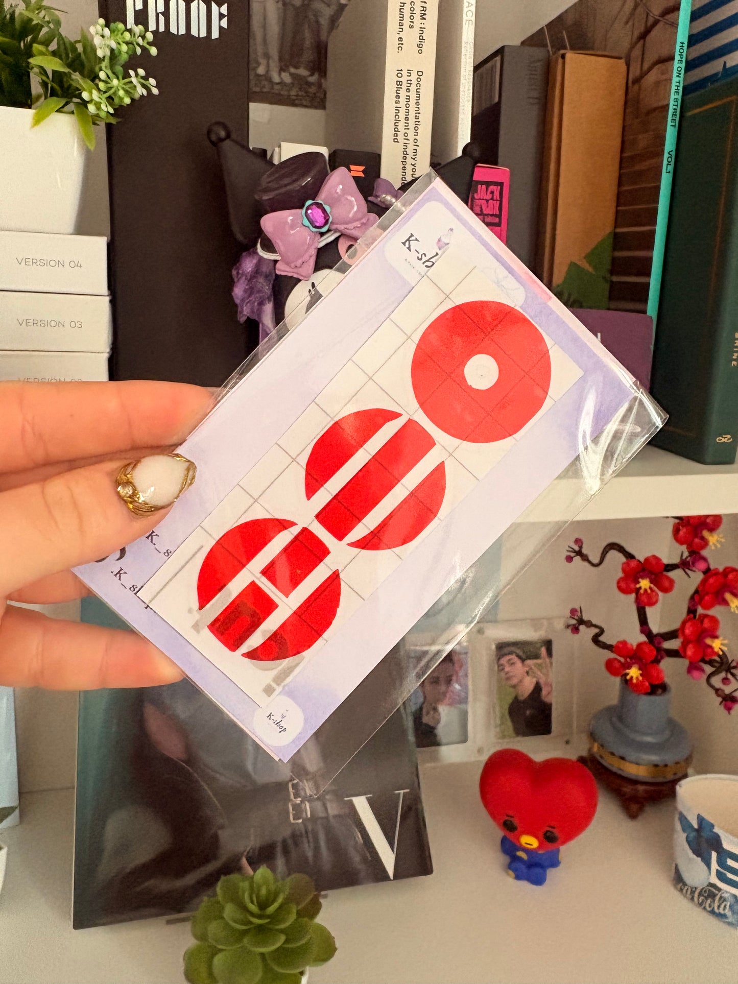 Stickers à lightstick BTS