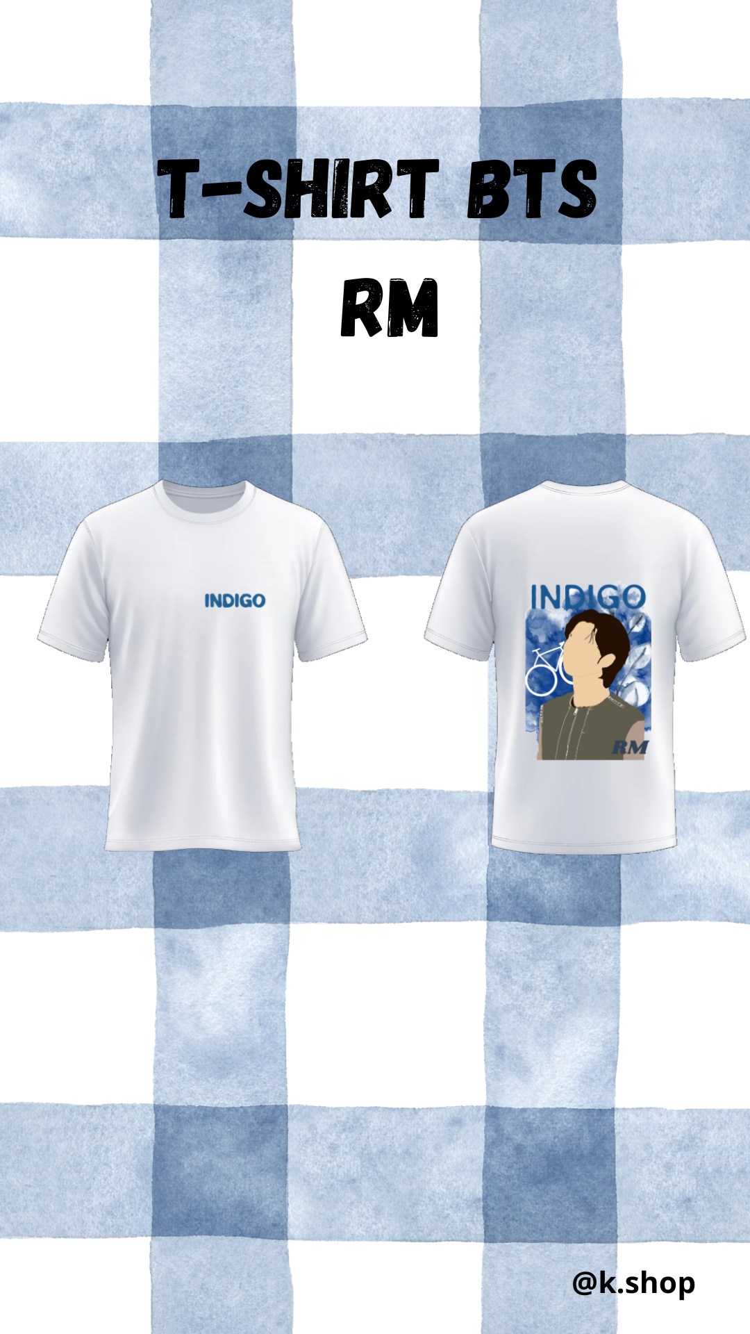 T-shirt RM Indigo