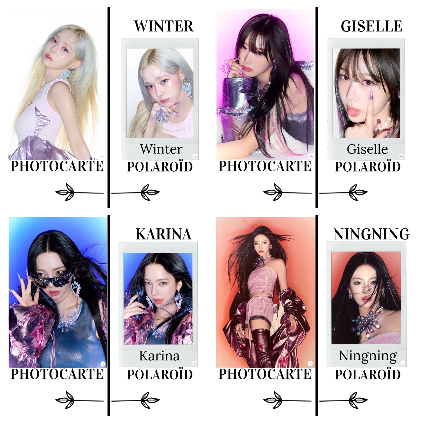 Pack photo Aespa