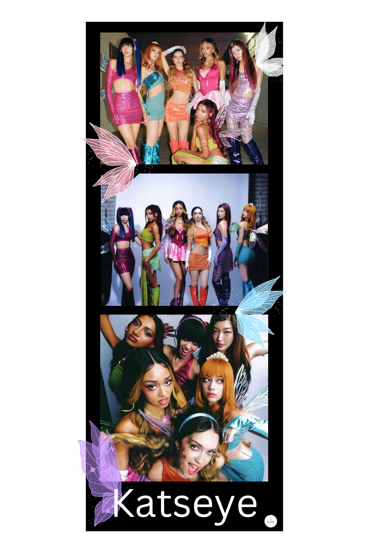 Polaroïd groupe Katseye