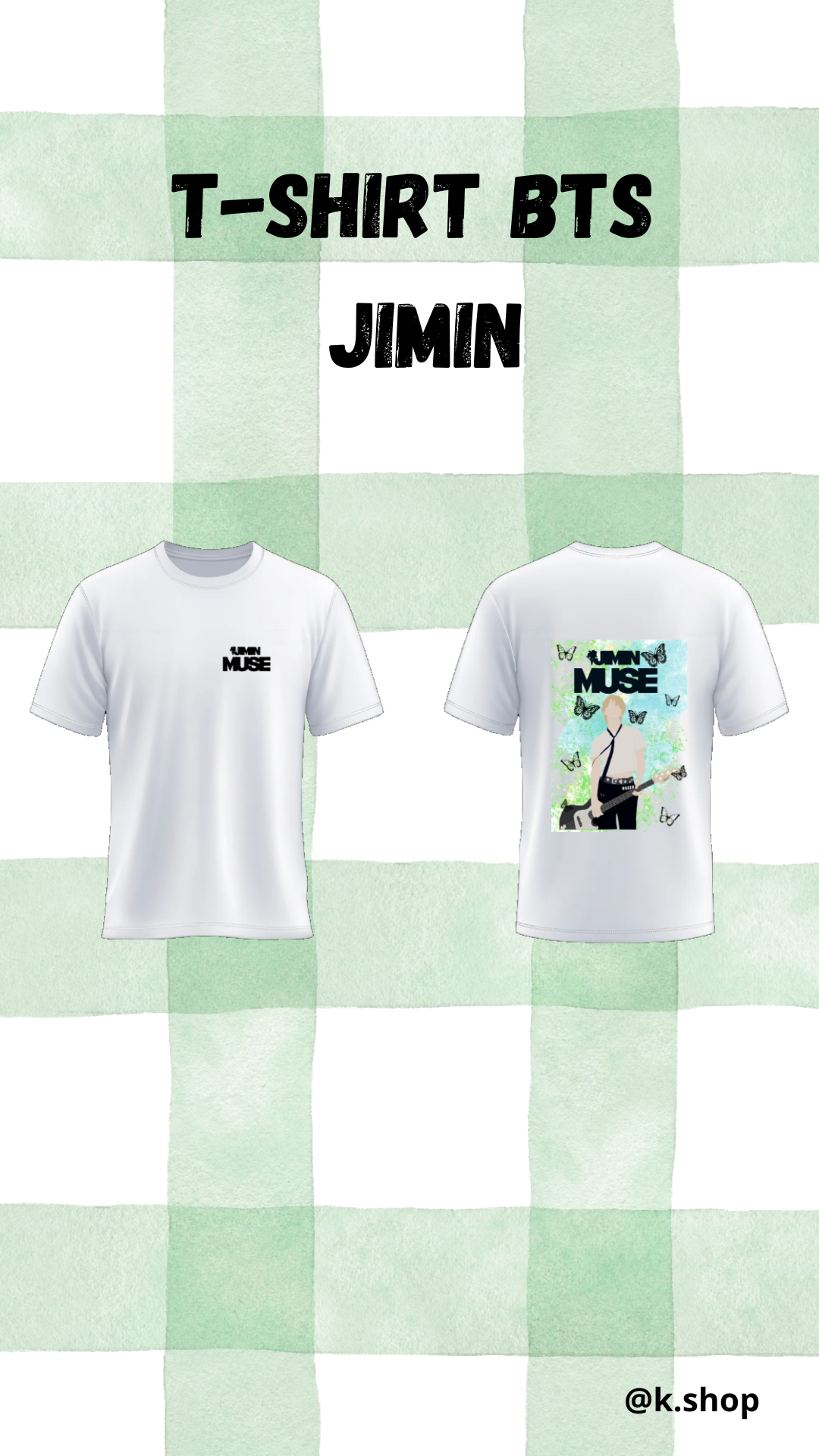 T-shirt Jimin Muse
